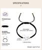 Handmade Braided Rope Couples Bracelet Adjustable, Shell Cat Shape Friendship Bracelet Jewelry Gift For Women Men