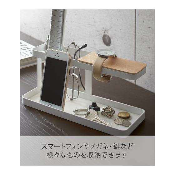 Yamazaki Jitsugyo Desk Bar White Approx. W24.5 x D9.7 x H11.3cm Tower 2299