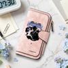 Forbidden Knowledge Print Long Wallet Casual Fashion Multi Card Slot Daily Use Purse