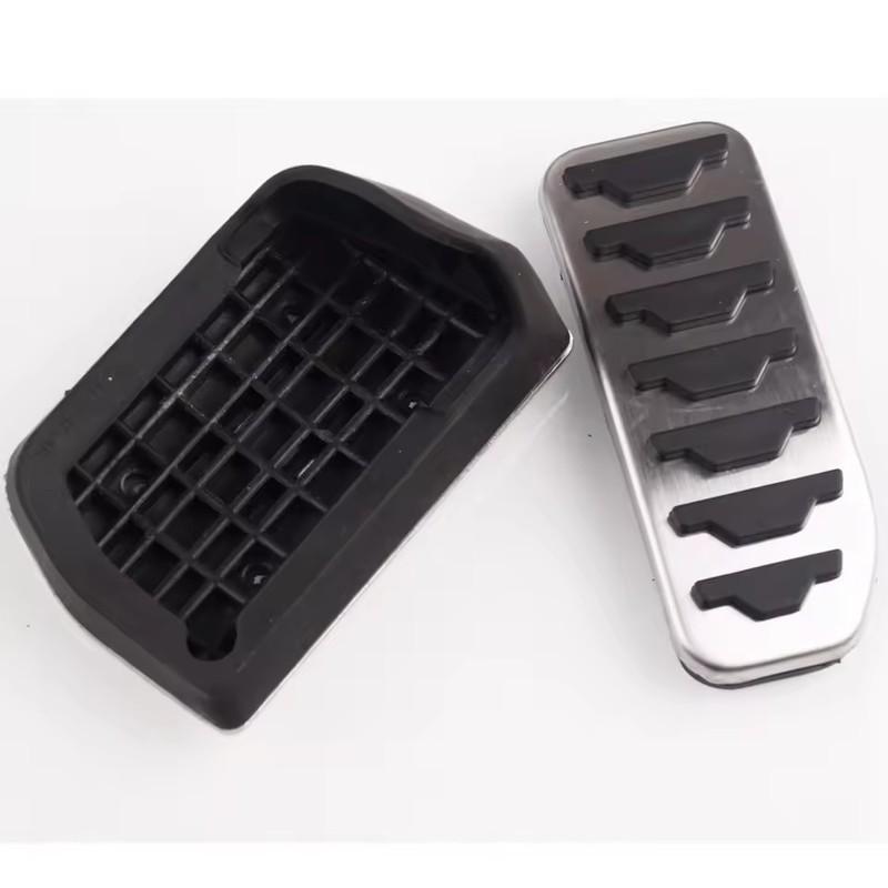 For Land Rover Range Rover Evoque 2012-2014 2015 2016 2017 Car Fuel Gas Accelerator Brake Pedal Non-Slip Cover Trims Accessories