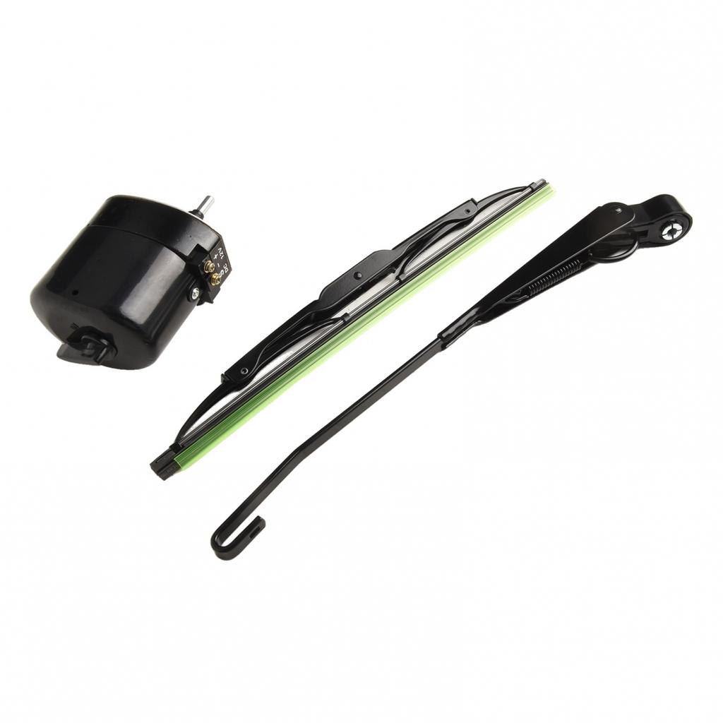 Reliable Front Rear Wiper Motor Kit With Arms And Blade For Tractors And Boats