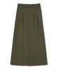 Milo Woman Belt Hole Maxi Skirt [Khaki]