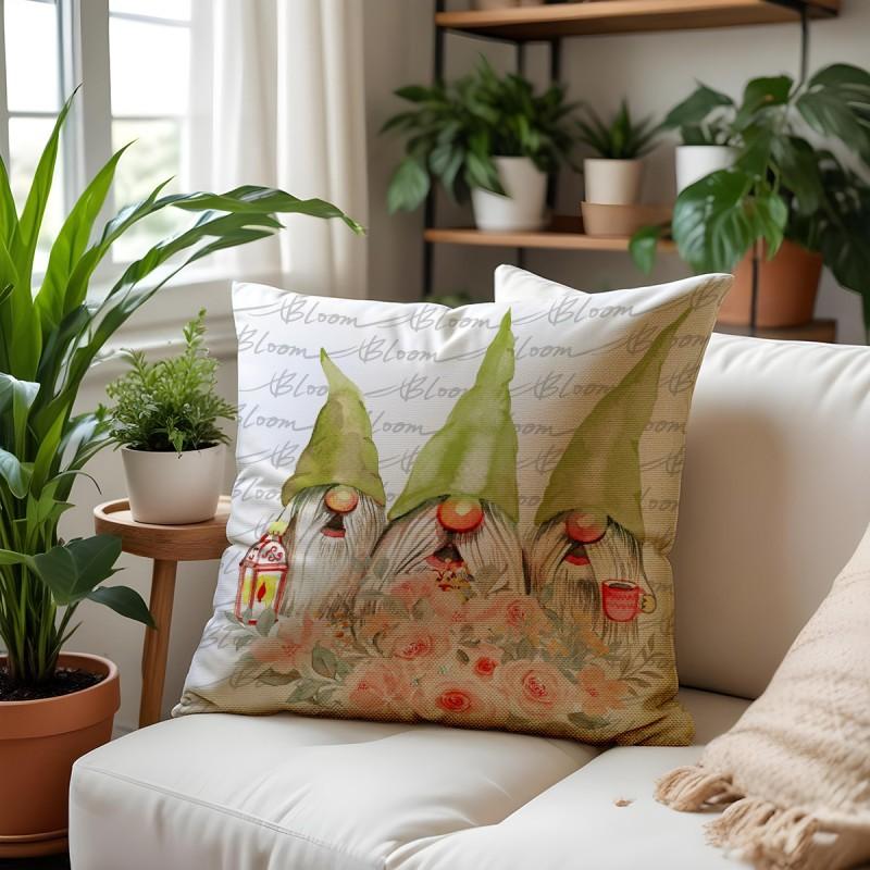 New Spring and Summer Pillowcases Living Room Decoration Linen Super Soft Sofa Cushion Cover Car Lumbar Pillow Cover