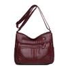 Multi-compartment Simple All-match Middle-aged and Elderly Mother's Large-capacity Casual Shoulder Crossbody Bag