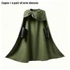 Capas de Cosplay de Guerrero Espartano con Capucha para Fans de Anime