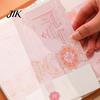 Kids Money Saving Book Cash Savings 50 Sheets Organizer Large Capacity with Clear Insert Pockets Storage Album for Pocket Cards Photos Wallet