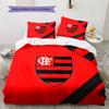 Flamengo Pattern Bedding Quilt Set  Home Decoration  Gift (1 * duvet cover + 2 * pillowcase  without core)