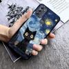 Cat Starry Night Van Gogh Case For Motorola Edge 50 40 Pro 50 40 30 Ultra Neo Fusion Moto G84 G54 G85 G62 G53 G72