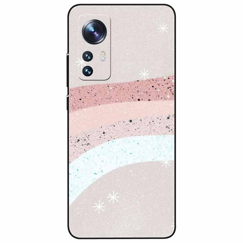 For Xiaomi Redmi Note 12s Case 12 S Soft Black Silicone Cool Marble TPU Funda Para for Redmi Note 12S 2023 Shockproof Note12s