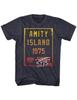 Jaws Countdown Navy Heather Adult T-Shirt