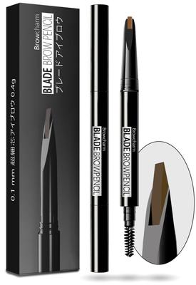 Eyebrow Pencil That Come Eyebrow Eyebrow Natural Waterproof Eyebrow Eyebrow with Come Eyebrow Both Ends Can Be Unisex [New Version] Won't Off,