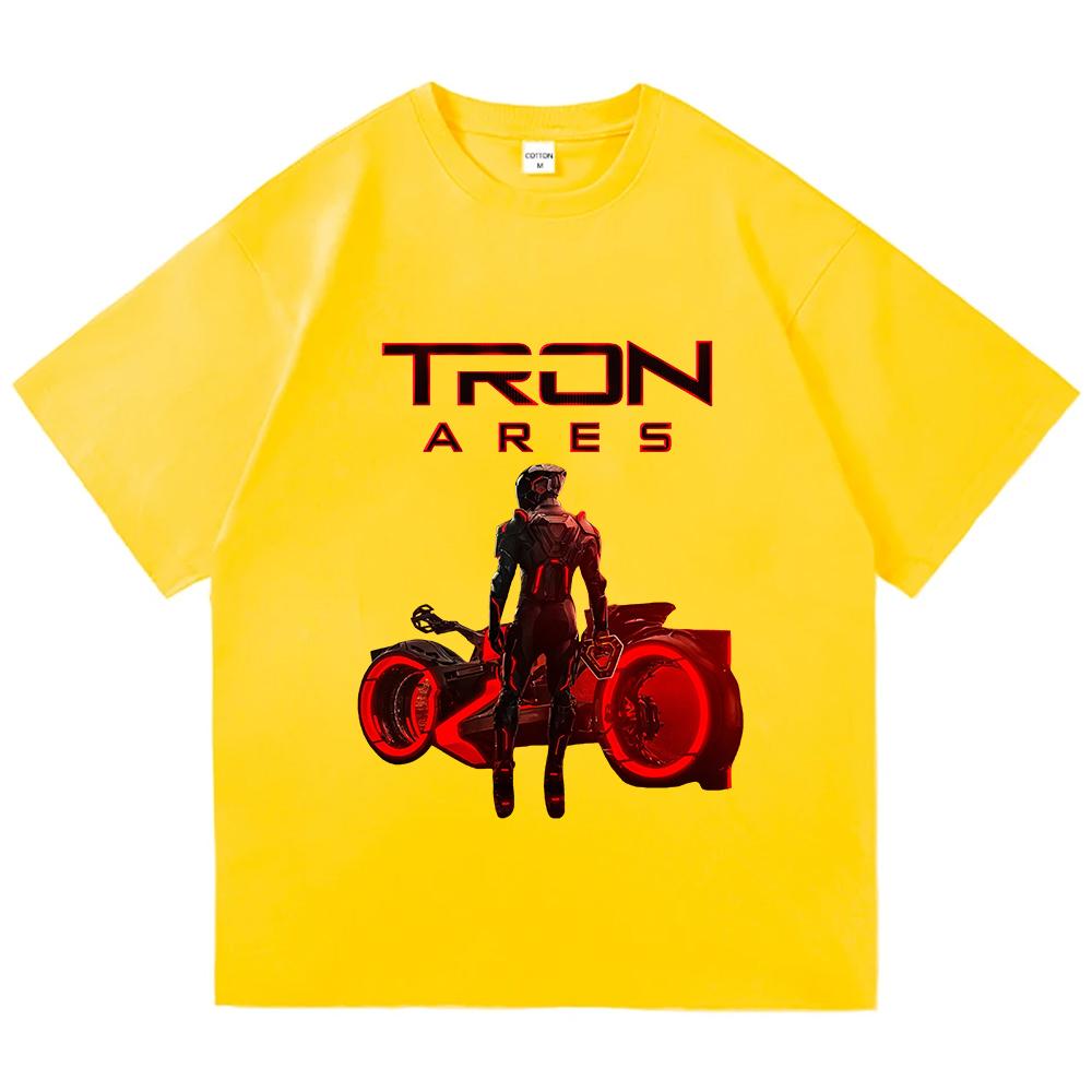 Film TRON Ares T-shirt Rock Band Nine Inch Nails NIN Tshirts Cotton Loose Short Sleeve Female Clothing Streetwear Graphic Tees