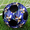 Sonic Rainbow Soccer Ball Colorful All Ages Machine Stitched PVC Competition Ready Durable High-Bounce.SIZE5