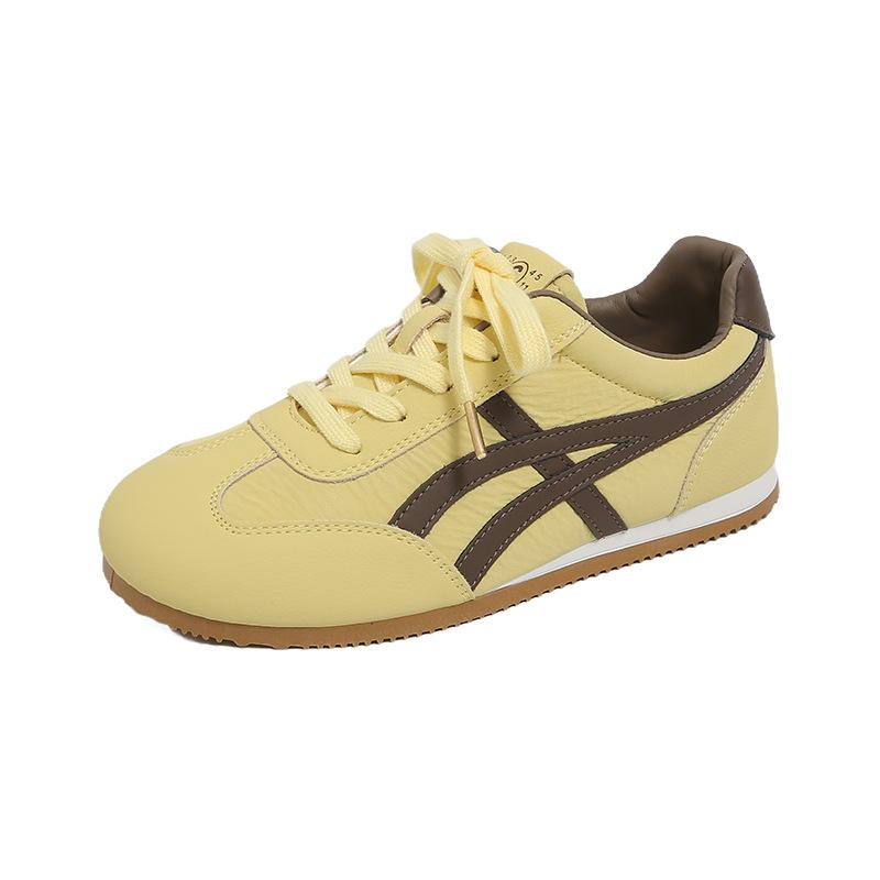 Retro Soft-soled German Training Shoes Women's 2025 Spring New Casual Single Shoes Fashion Versatile Sports Forrest Gump Shoes Board Shoes Tide