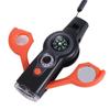 LED Light Emergency Whistle Compass 7 in 1 Whistle Lightweight Survival Whistle  Outdoor Tools