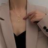 Japanese & Korean Love Tassel Star Necklace - Titanium Steel Clavicle Chain for Women