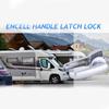 Reversible Access Bathroom Security Door Lock For Motorhome Marine Toilet Corrosion Proof Metal Construction