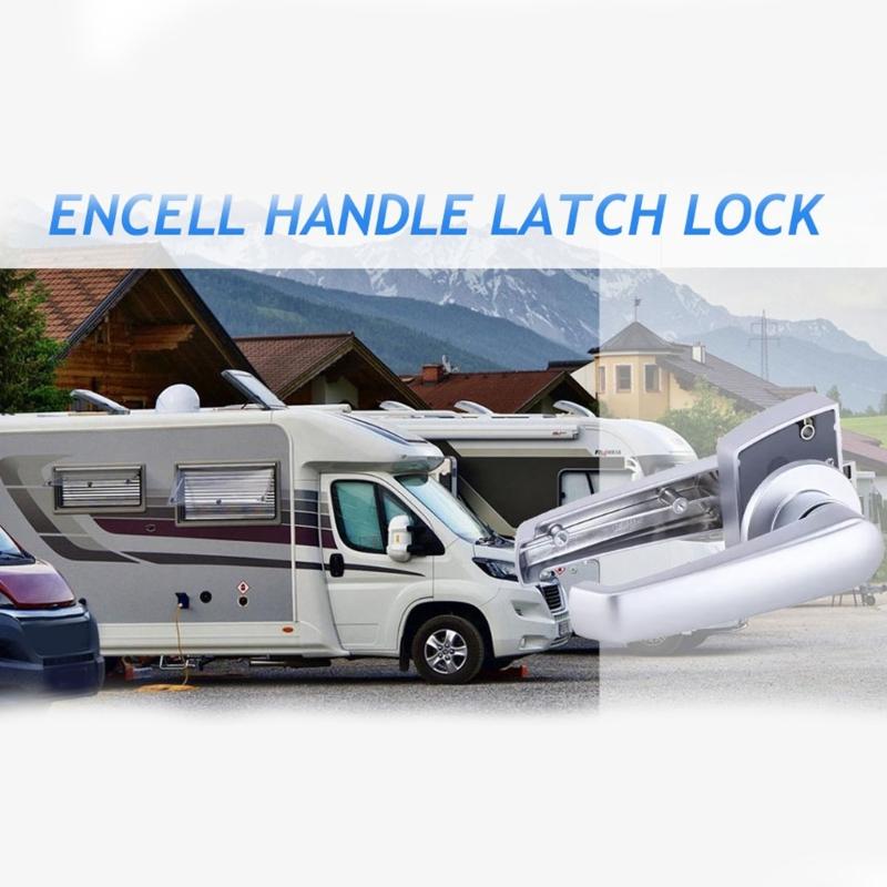 Reversible Access Bathroom Security Door Lock For Motorhome Marine Toilet Corrosion Proof Metal Construction