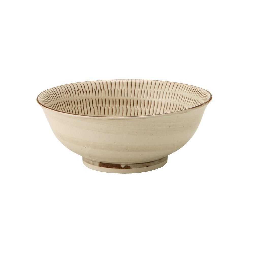 

Tableware East Ramen Bowl Mino Folk Crafts 20.2cm бежевый