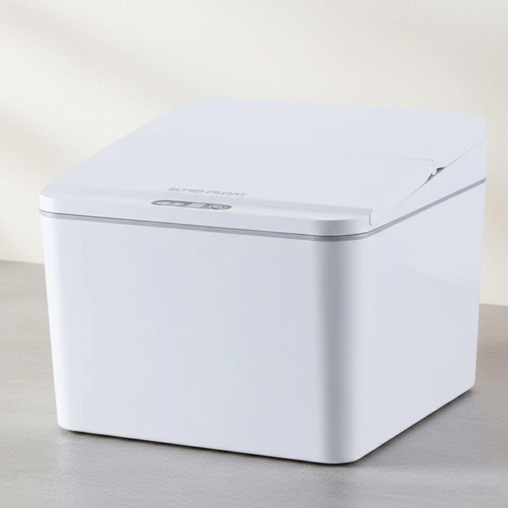 

Intelligent Sensor Trash Can 4L 6L Contactless Auto Open Desktop Waste Bin for Car Office Home