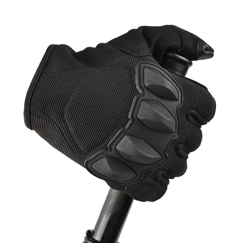 Men's outdoor sports motorcycle locomotive non-slip touch screen tactical gloves