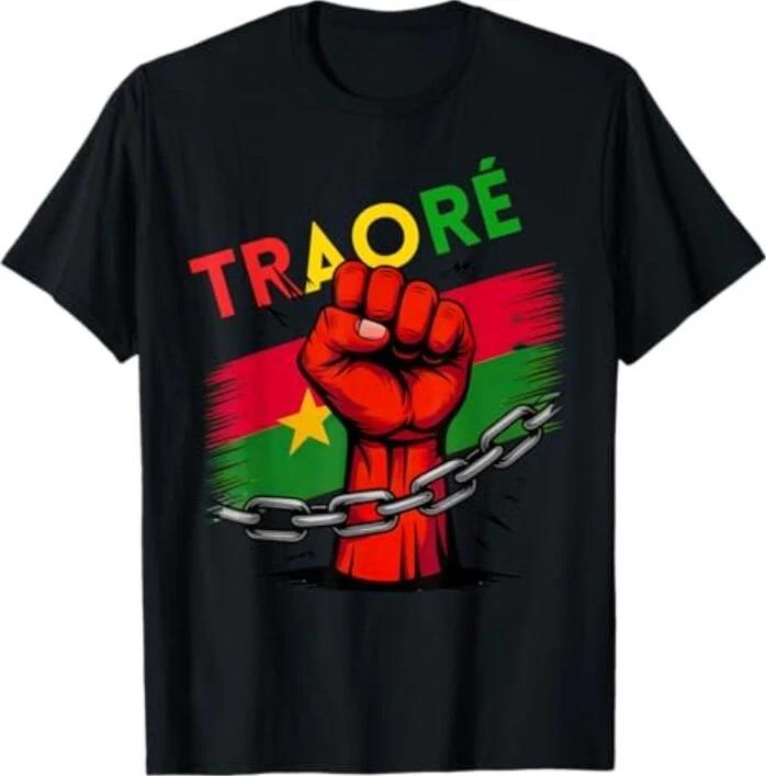 Burkina Faso Ibrahim Traoré Shirt Thomas Sankara Traore T-Shirt 4XL