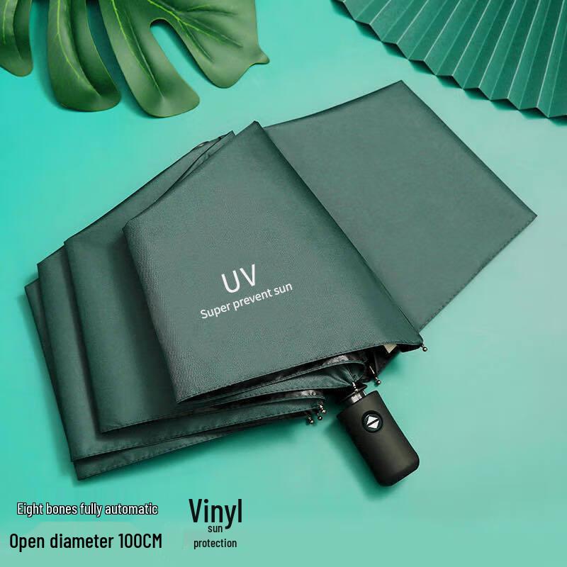 Sanhe Black Glue UV Sun Protection Umbrella