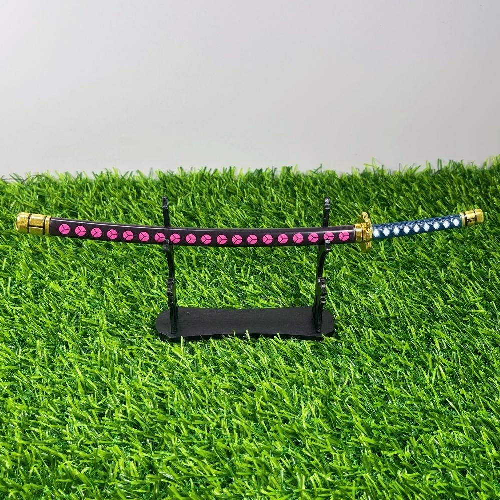 10inch Roronoa Zoro Katana Original Samurai Sabre Metal Anime One Piece Zoro Sword Ninja Knife Real Size Japanese Katana Gift