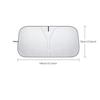 1-Piece Car Front Windshield Sunshade, Summer Sun Protection and Uv Protection Sunshade