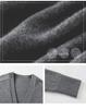 2025 Herbst/Winter Kaschmir-Cardigan mit V-Ausschnitt: Modischer, vielseitiger & locker sitzender Pullover