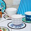 Round Coaster Cloth Teacup Placemats Tableware Mat Table Mats  Teacup