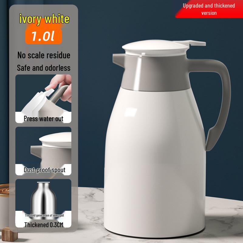 X70T Large Capacity Glass Liner Thermos Flask for Office, Home, and Dorm
