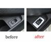 For BMW 3-Series G20 - Matte Silver Rear Door Tailgate Button Cover Trim