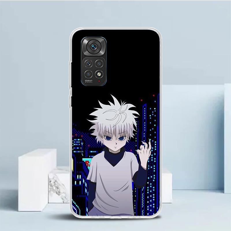 Killua HunterX Phone Case For Xiaomi Redmi Note 15 14 14S 13 12S 12 Pro Plus 11S 11 11T 11E 10S 10 + Soft TPU Back Cover Redmi N
