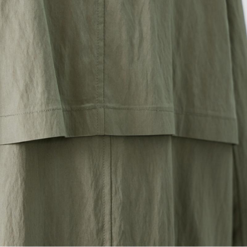 MAXZA Diagonal Out Pocket Half Trench Jacket Ce09jp300nh