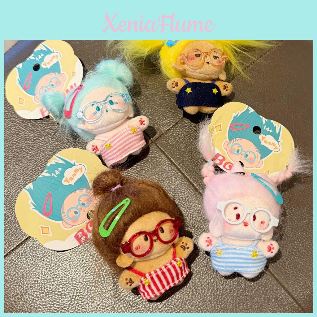 Plush Dumpling Cute Keychain With Faux Fur And Unique Design For Girls And Teens