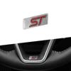 Auto-Innenraum 3D Aluminium RS/ST Emblem Lenkrad Mittelkonsole Aufkleber für Focus MK2 MK3 Fiesta Kuga Zubehör