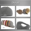 Buzz Selection Cap Casual Solid Color Outdoor Fashion Accessories Unisex CAP759 Brown