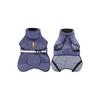Winter Thickened Warm Dog Jacket For Large Breeds – Windproof Pet Coat With Reflective Strip & Adjustable Fit