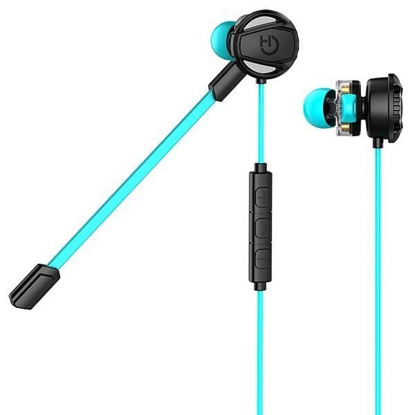 Casque Gaming - Hiditec - GHE010002 - Noir Bleu - Filaire - Micro intégré - 1,5 m