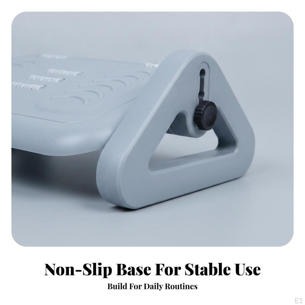 Under Desk Footrest Sturdy Stool Easy To Clean for Office Workers