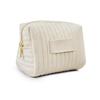 Milin Striped Portable Cosmetic Storage Bag