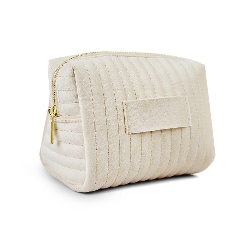 Milin Striped Portable Cosmetic Storage Bag