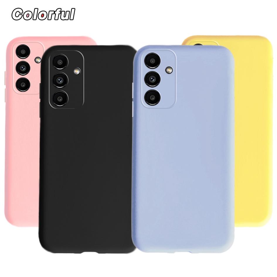 For Samsung Galaxy A14 M14 5G Case SM-A146B SM-M146B Phone Cases Cute Candy Color Soft Silicon Cover For Samsung A 14 M 14 Coque
