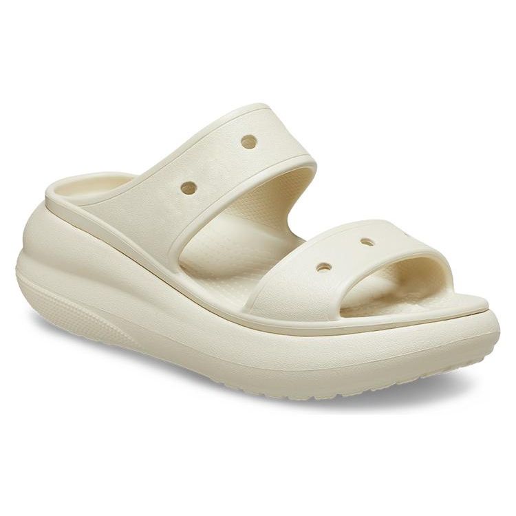 Crocs Puff Clogs EVA Slip-On Noise-Reducing Non-Slip Sandals Women Sandals Bone-White 207670-2Y2