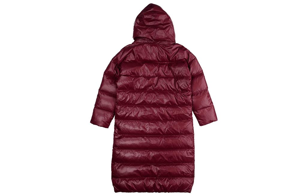 Nike Down Jackets Women's Maroon Hooded Moderate Other CU5821-638