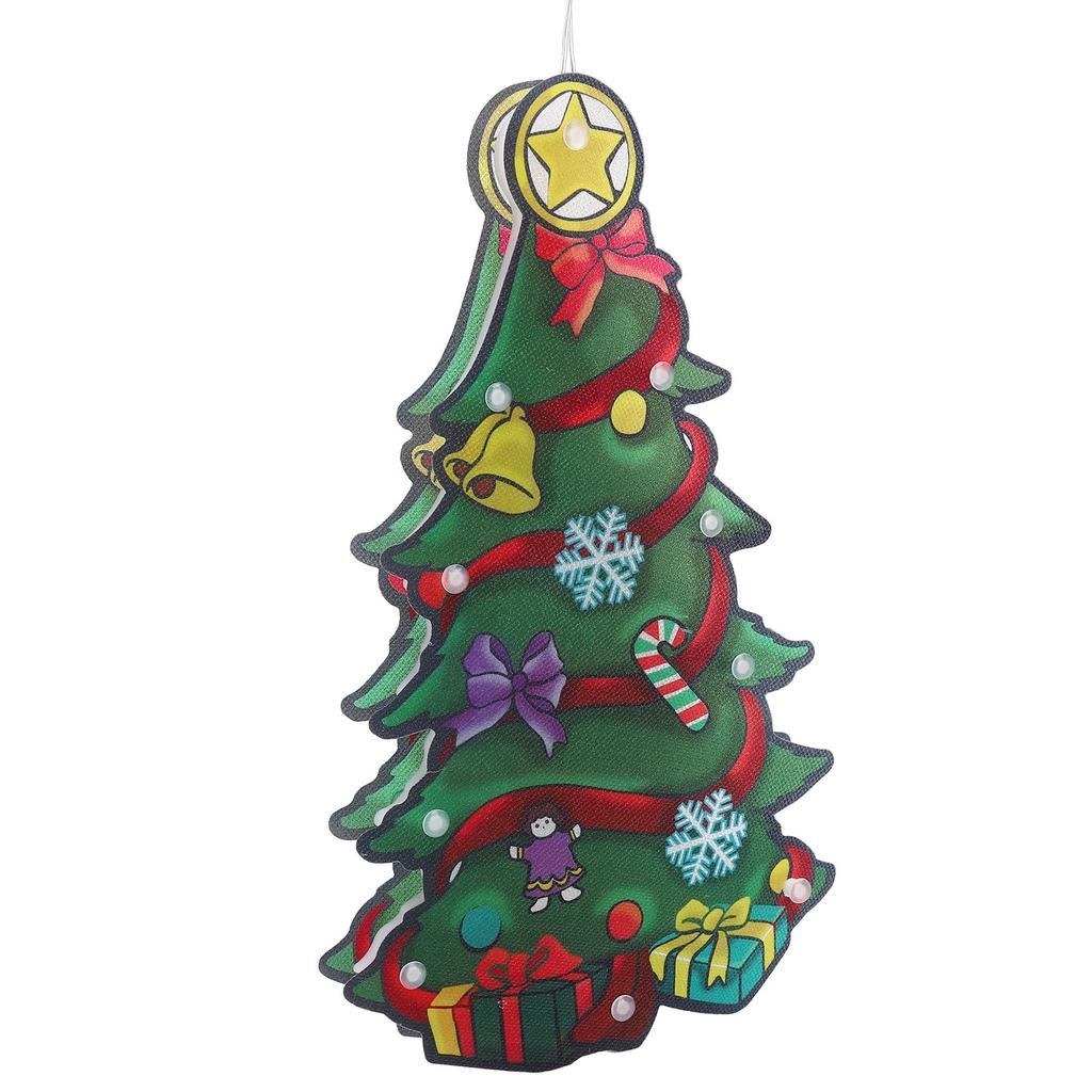 Christmas LED Lights Christmas Tree Holiday Decoration Lamp Indoor Decorative for Indoor Shop Window