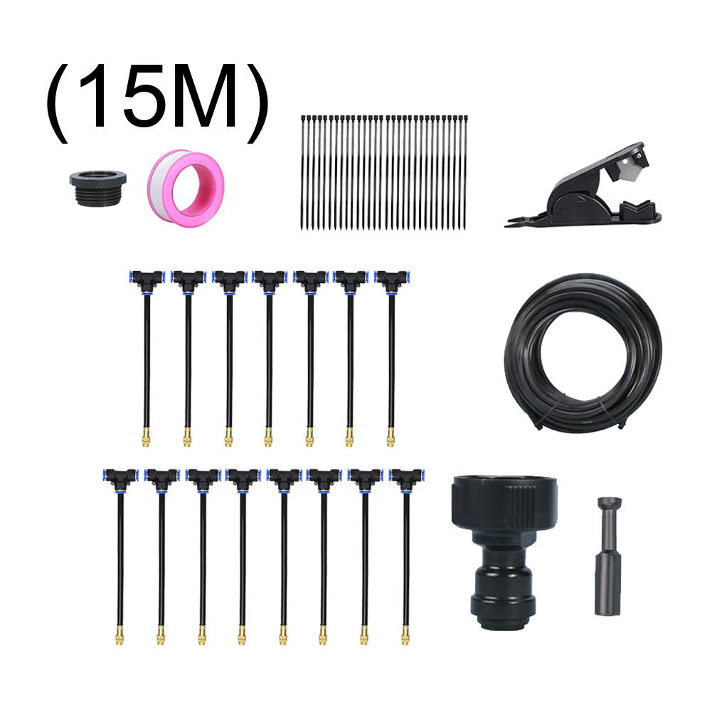 360-degree Bending Dropper Watering Misting System Adjustable Garden Watering System for Landscape Flower Bed & Patio Plants