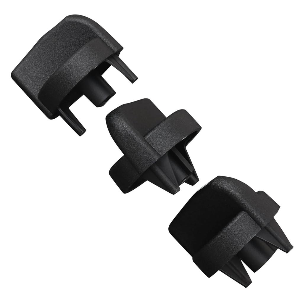 Peterbilt AC Heater Blower Fan Control Knobs (3 Pcs) | Compatible with Peterbilt 330 350 357 367 375 378 379 384 386 387 HVAC Climate Control Module