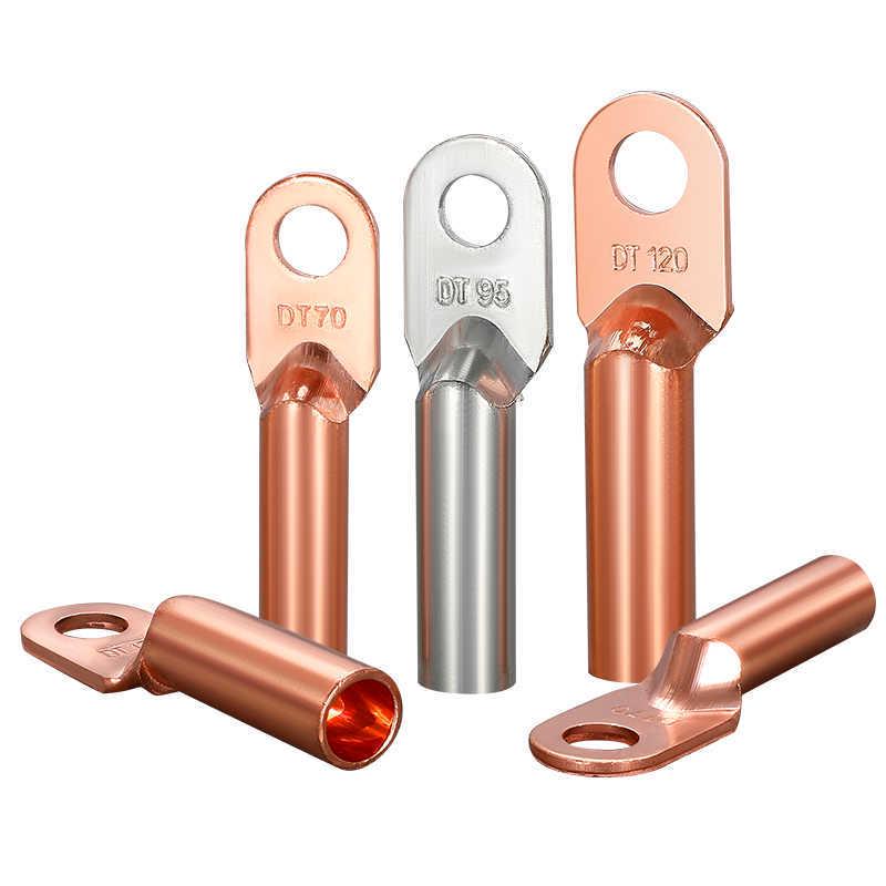 DT Purple Copper Tinned Wiring Terminal Oil-Filled Crimping Lug Connector